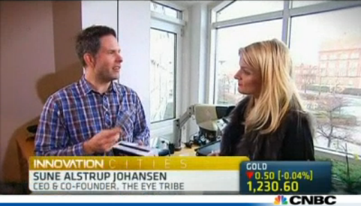 CNBC visiting The Eye Tribe